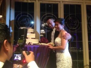 Cutting the Wedding Cake